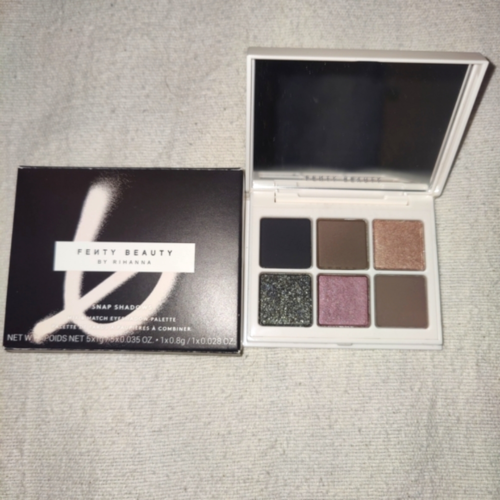 Fenty Beauty Snap Shadow Palette #6- Smoky, Grunge, Glam